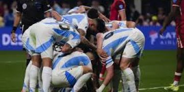 Against Canada, Argentina, led by Lionel Messi, wins 2-0 to start their Copa title defense.