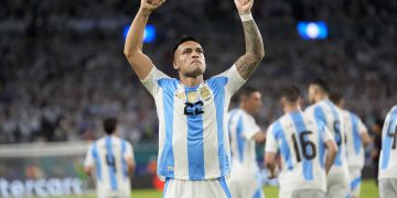 With a brace against Peru, Lautaro Martinez propels Messi-less Argentina to the Copa America semifinals.