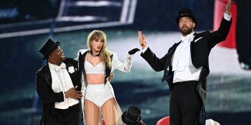 Travis Kelce considers the “honor” of performing with Taylor Swift live and how the two of them came up with the concept