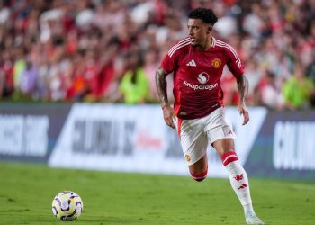 Ten Hag: Sancho might begin the season as a striker.